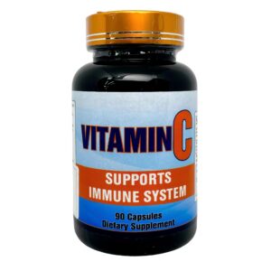 Frasco Productos El Colibri Vitamina C 500mg 90 cápsulas