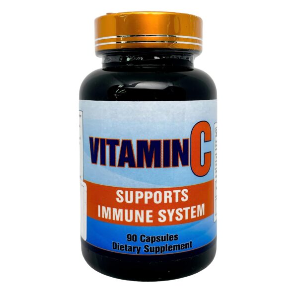 Frasco Productos El Colibri Vitamina C 500mg 90 cápsulas