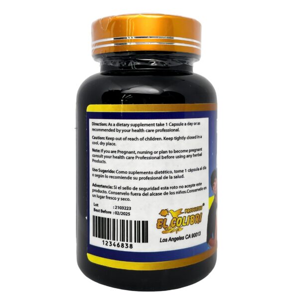 Cápsulas de Zinc 50 mg - Productos El Colibri