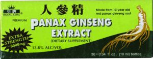 productos panax ginseng sin alcohol 10 viales