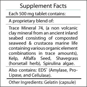 Etiqueta frontal del Mineral Complex de Professional Botanicals