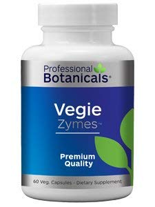 Vegie Zymes etiqueta de Professional Botanicals