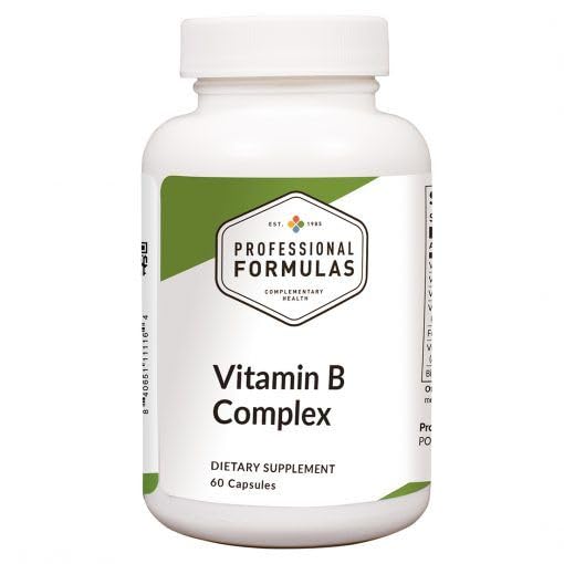 Frasco de vitamina B Complex - Professional Complementary Health Formulas