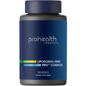 Version 1.0.0 Frasco frontal de ProHealth Longevity NMN Pro Complete
