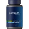 Frasco y etiqueta ProHealth NAD Triple Boost