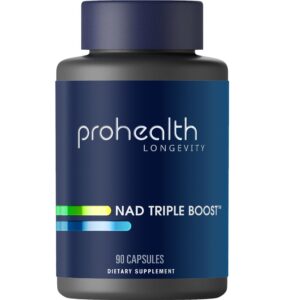 Version 1.0.0 ProHealth NAD Triple Boost etiqueta frontal