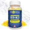 Promise Orthomolecular D3+K2 gummies bottle