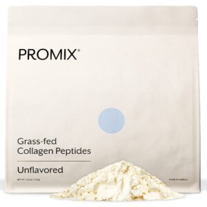 Promix Nutrition Collagen Peptides sin sabor 2.5 lb frasco