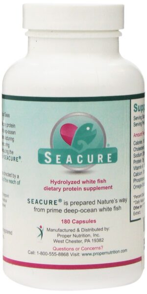 Proper Nutrition Seacure suplemento proteico 180 cápsulas