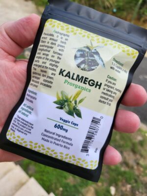 Prorganics Kalmegh Andrographis cápsulas apoyo hepático