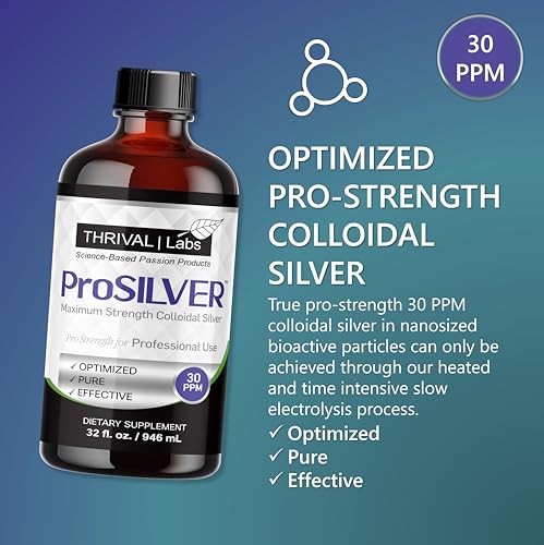 Etiqueta de ProSILVER Black Label 32 oz