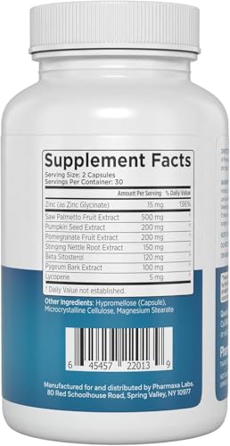 Prostara suplemento con ingredientes naturales para próstata