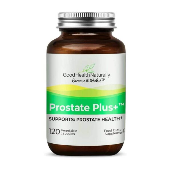 Version 1.0.0 Prostate Plus+ suplemento para salud de próstata frasco