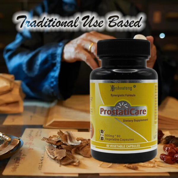 ProstatiCare fórmula herbal confiable de Heshoutang