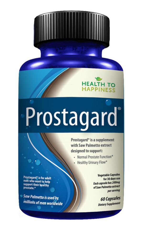 Suplemento Prostagard saw palmetto apoyo próstata envase