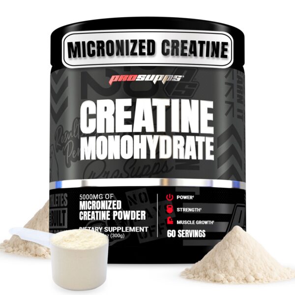 Frente del envase PROSUPPS Creatine Monohydrate Powder
