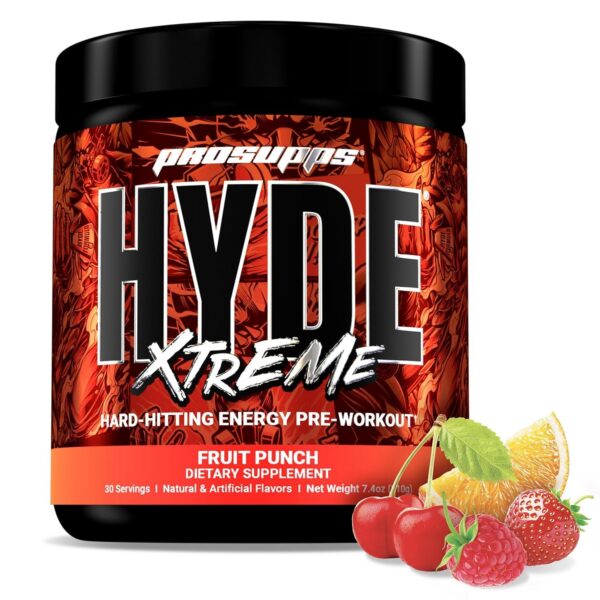 Etiqueta del producto HYDE Extreme PROSUPPS