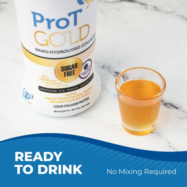 Etiqueta nutricional ProT Gold berry