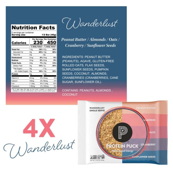 Snack vegano Plant Based barra