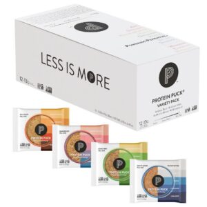 Protein Puck barra vegana frontal