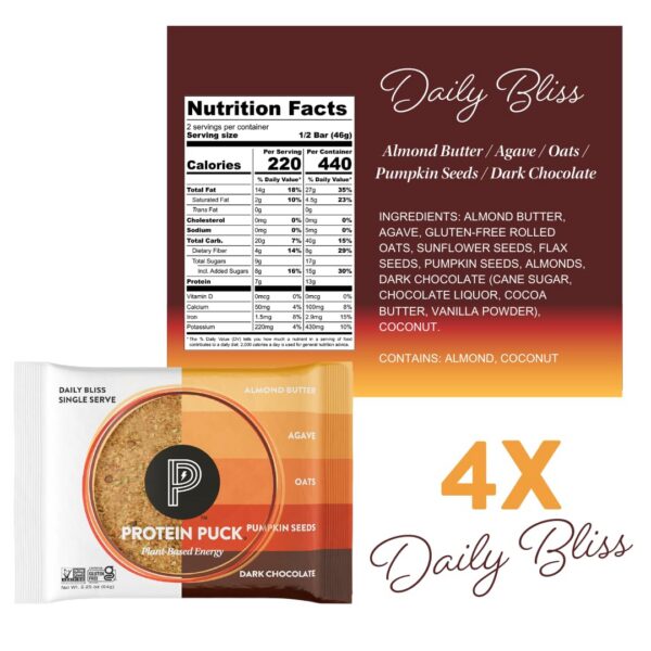 Empaque barras Protein Puck