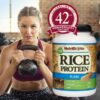 Proteína de arroz NutriBiotic en ambiente natural libre de químicos