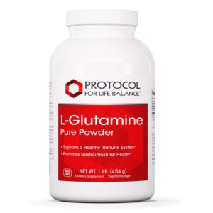 Frente del envase Protocol for Life Balance L-Glutamina