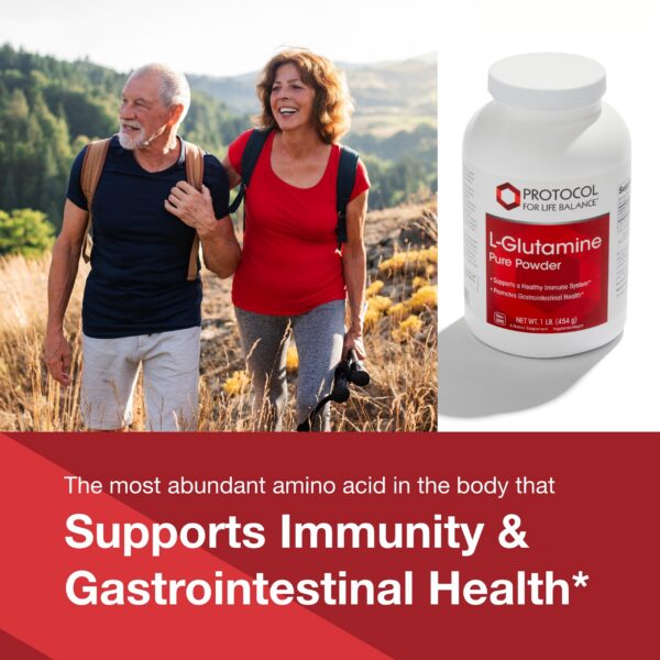 Etiqueta del producto L-Glutamina puro