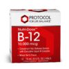 Frontal de Protocol Nutri-Dose B-12 10000mcg