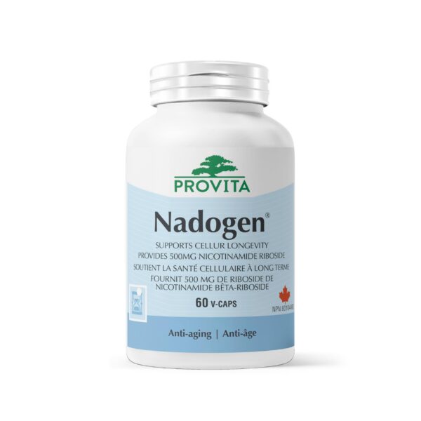 PROVITA Nadogen suplemento NAD+ 60 cápsulas energía celular