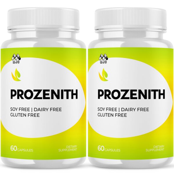 Version 1.0.0 Prozenith cápsulas frasco frontal