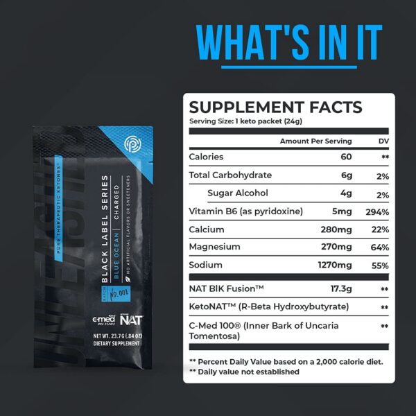 Pruvit Blue Ocean suplemento polvo detalle envase