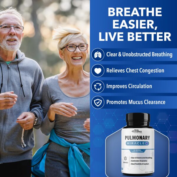 Etiqueta de ingredientes Pulmonary Miracle