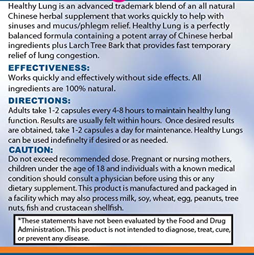 Version 1.0.0 Pulmones Sanos alivio para alergias y congestión