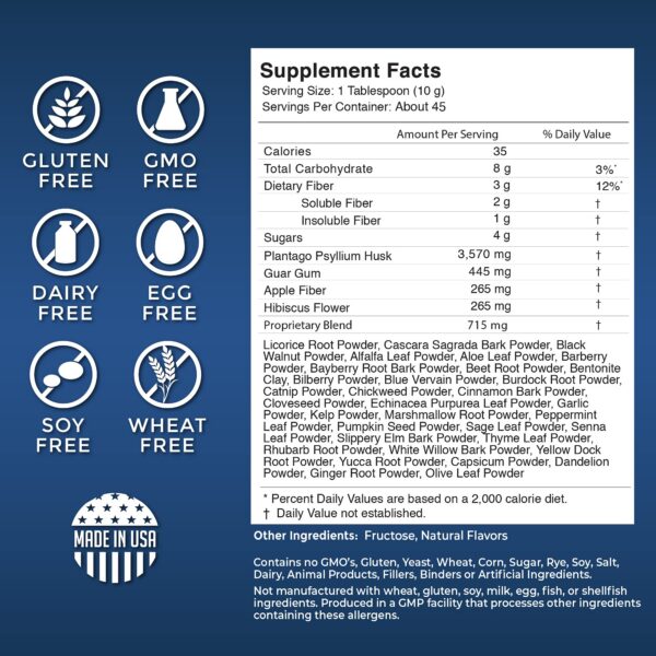 Version 1.0.0 Pura Cleanse hierbas premium para limpieza diaria y anual