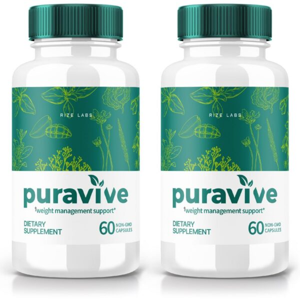 Puravive cápsulas para pérdida de peso complemento natural rize labs