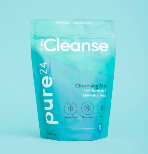 Version 1.0.0 Pure 24 mezcla detox total cuidado colon envase 8 oz