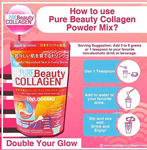 Conjunto de cápsulas del Duo Pure Beauty Collagen & Luxcent Glutathione