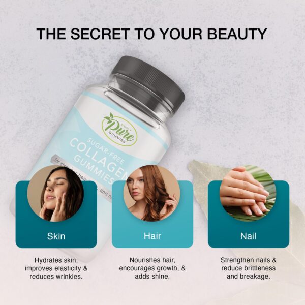 Gominolas de colágeno sin azúcar de perfil