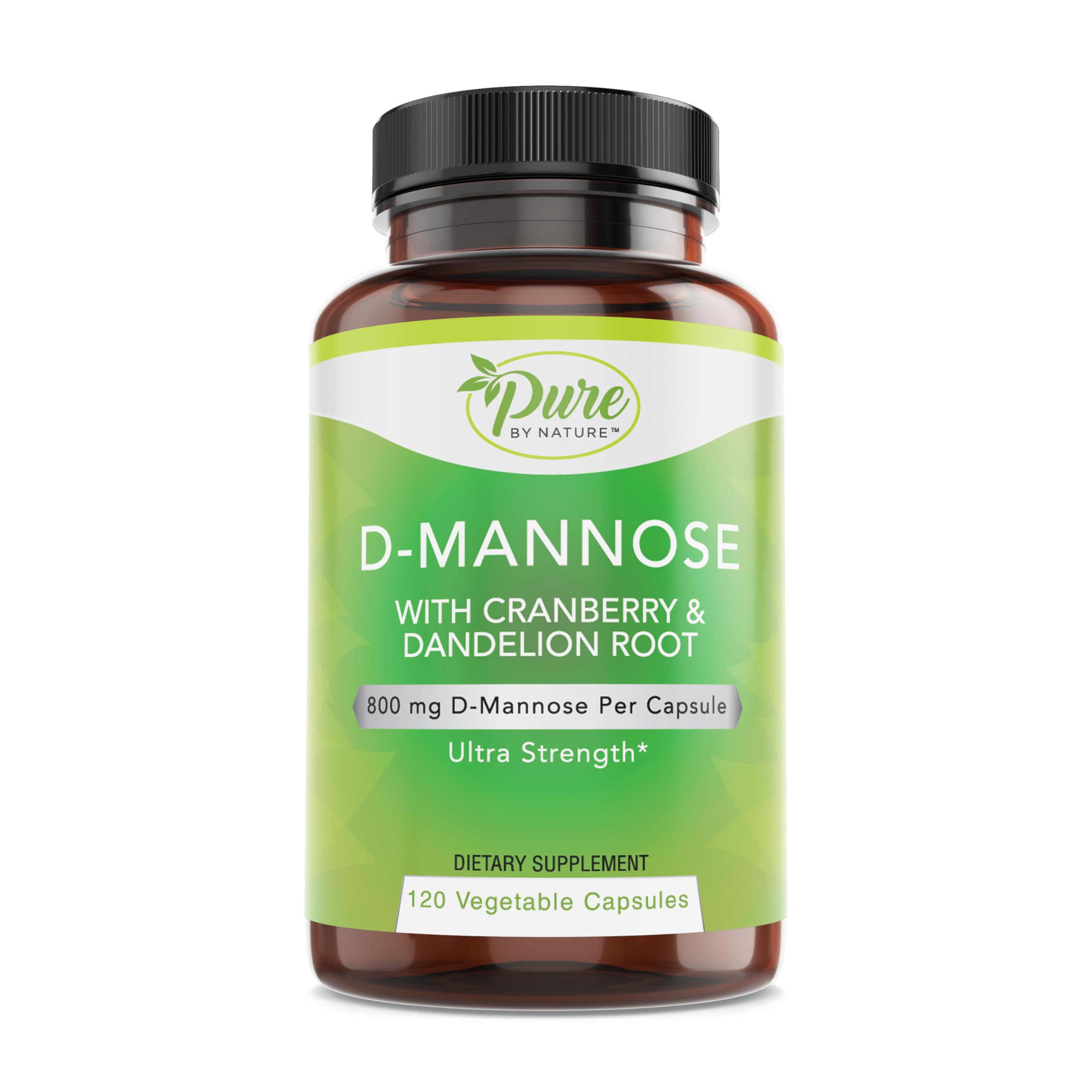 Pure By Nature D-Mannose with Cranberry and Dandelion Root