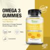 Paquete de gomitas Omega-3-6-9 lista para consumir