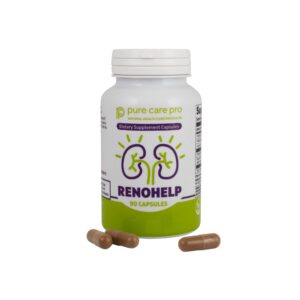 Pure Care Pro Renohelp suplemento para riñones 90 cápsulas