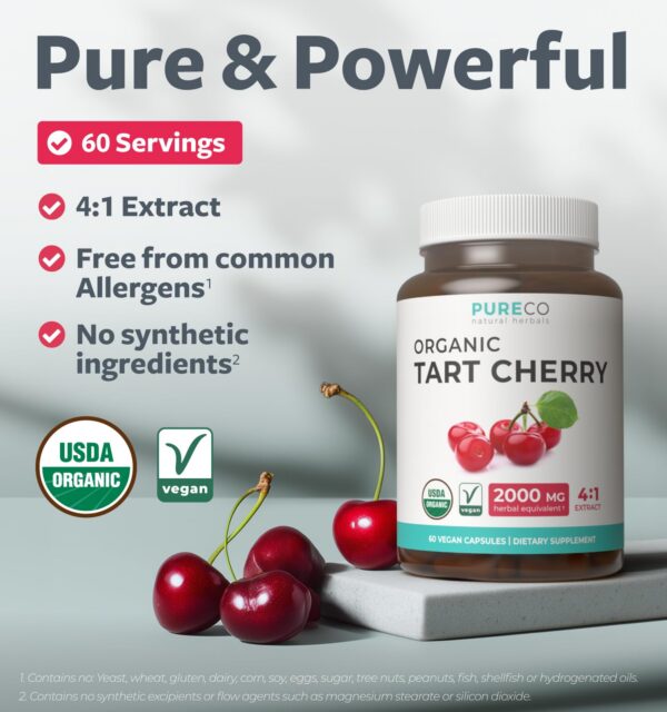 Version 1.0.0 Cápsulas Tart Cherry Pure Co