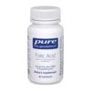 Pure Encapsulations ácido-fólico suplemento hipoalergénico 60 cápsulas