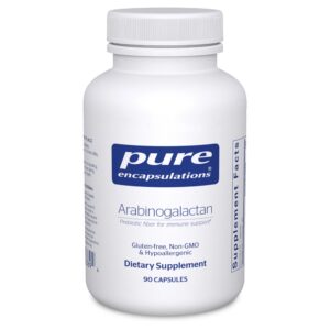 Frasco de Pure Encapsulations Arabinogalactan