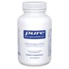 Envase Pure Encapsulations Ashwagandha 500 mg 120 cápsulas