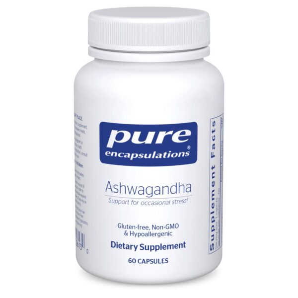 Pure Encapsulations Ashwagandha 500 mg cápsulas