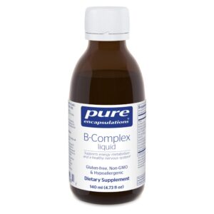 Frasco de Pure Encapsulations B-Complex Líquido