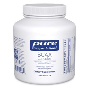 Version 1.0.0 Frasco de Pure Encapsulations BCAA Capsules