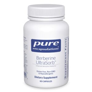 Frasco de Pure Encapsulations Berberine UltraSorb